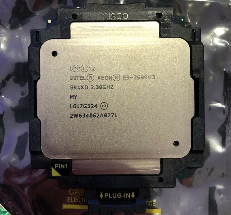 Bộ Vi Xử Lý Intel Xeon E5 2699v3 / 2.30GHz turbo 3.60GHz / 18 Cores 36 Threads