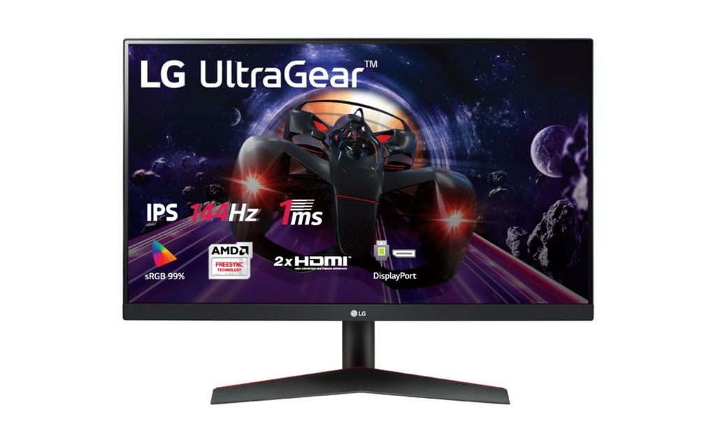 LG UltraGear 24GN600-B Gaming Monitor – 24 inch , FHD, IPS, 144Hz, 1ms (GtG), HDR10, FreeSync Premium