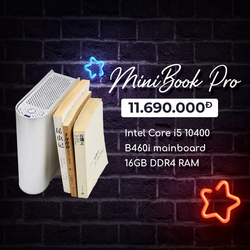 PCX Metal Book Pro i5 10400 | 16GB | 120GB văn phòng cực mạnh