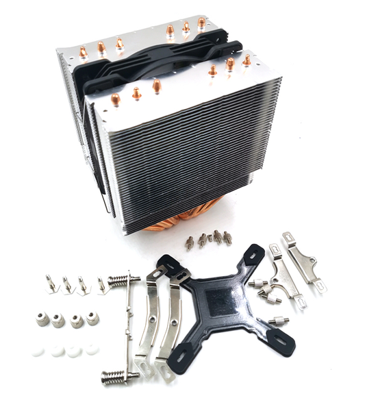  Tản nhiệt AVC 6 ống đồng 2 Fan 