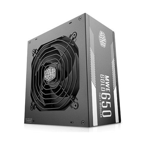 Nguồn Cooler Master MWE Gold 650w (80 Plus Gold Full Modular/Màu Đen)