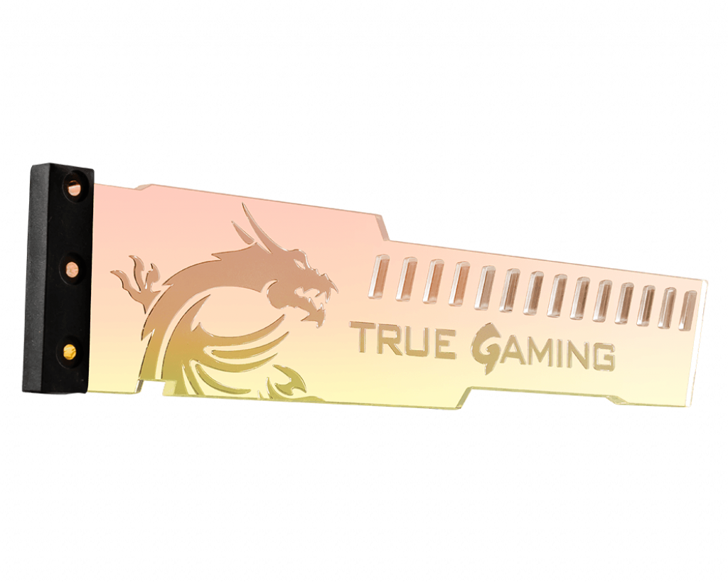 Bộ giá đỡ dựng VGA MSI ATLAS MYSTIC ARGB GRAPHICS CARD HOLDER - Hàng chính hãng