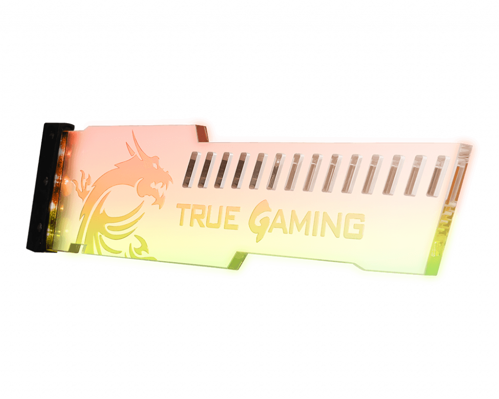 Bộ giá đỡ dựng VGA MSI ATLAS MYSTIC ARGB GRAPHICS CARD HOLDER - Hàng chính hãng