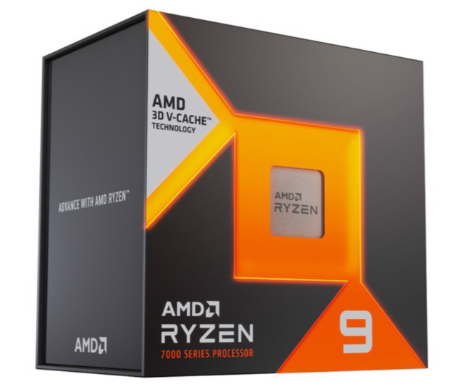 AMD Ryzen 9 7900X3D / 4.4GHz Boost 5.6GHz / 12 nhân 24 luồng / 140MB / AM5