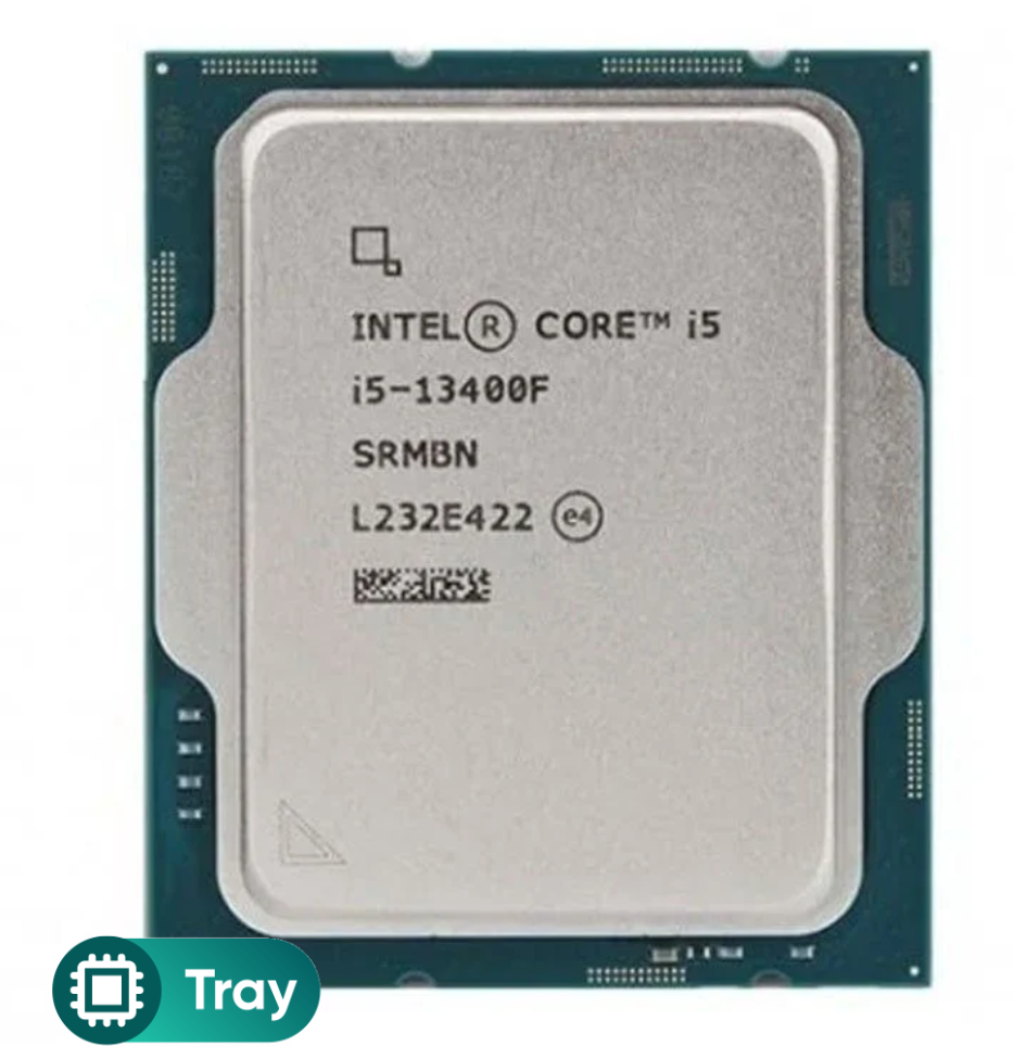 CPU Intel Core i5 13400F Tray New | 4.60 GHz, 10 Cores 16 Threads, LGA1700