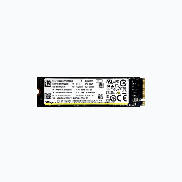  SSD Hynix PC801 512GB M2 2280 PCIe Gen 4.0 7000Mb/s 