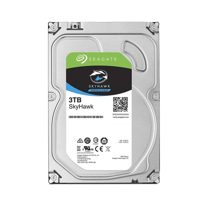 Ổ cứng HDD Seagate Skyhawk 3TB 3.5” SATA 3 ST3000VX015