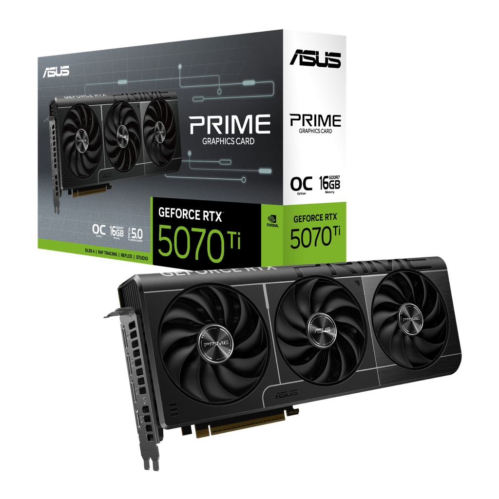 Card màn hình ASUS PRIME RTX™ 5070 Ti 16GB GDDR7 OC Edition