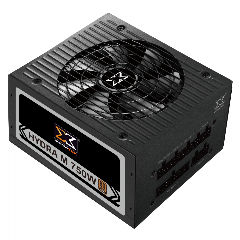 XIGMATEK HYDRA M 750 (EN44221) - 80PLUS BRONZE, 100% CÁP RỜI - DẠNG DẸT