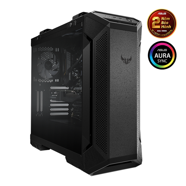  Vỏ Case Asus TUF Gaming GT501VC - Tempered Glass (Mid Tower/Màu Đen) 