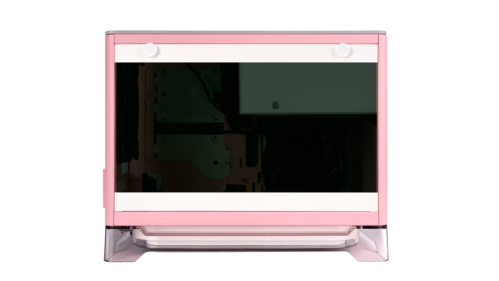 Case INWIN A1 Plus pink (ITX) Tặng nguồn INWIN 650W 80 PLUS Gold