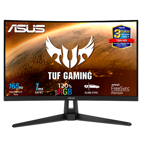  Màn Hình ASUS TUF GAMING VG27VH1B 27 inch FULL HD 165HZ 1MS FREESYNC 