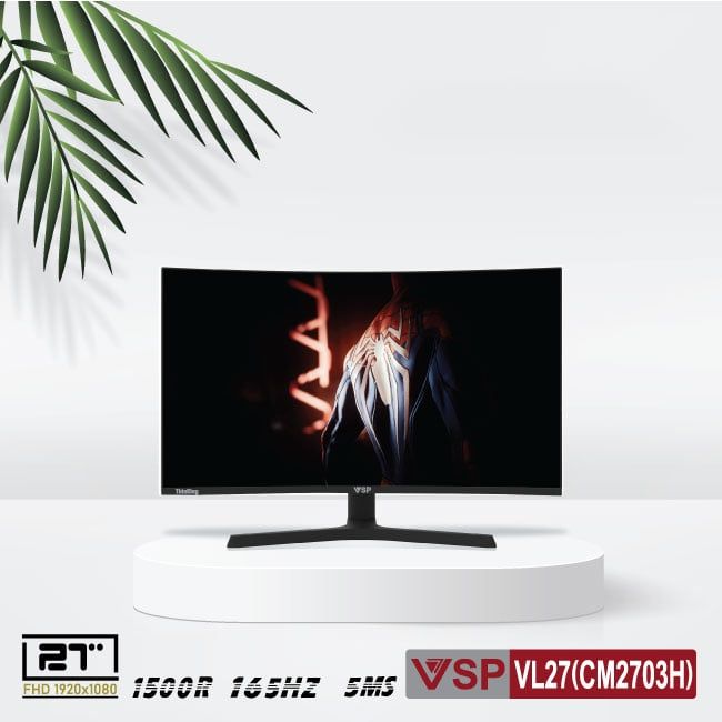 Màn hình LCD 27 inch VSP VL27 (CM2702Q) FHD 1500R/165Hz Gaming Cong