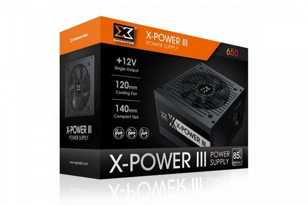  Nguồn máy tính XIGMATEK X-POWER III X-650 650w (EN45990) 