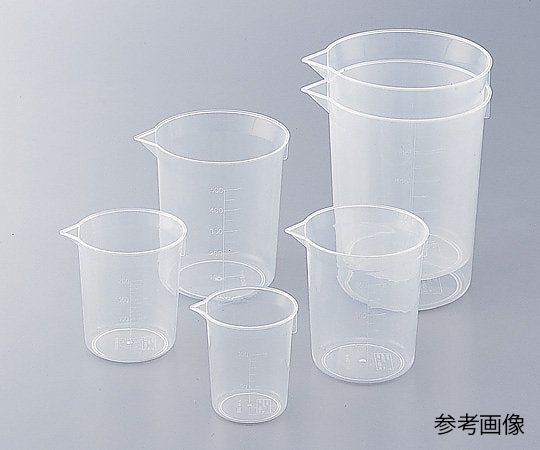 Ca đong nhựa chia vạch PP (cốc đong, cốc định lượng) AS ONE JAPAN 1-4621-04