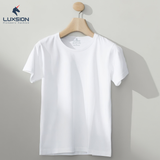  Áo Thun Trắng Cộc Tay Cotton Luxsion 