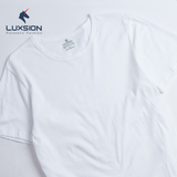  Áo Thun Trắng Cộc Tay Cotton Luxsion 