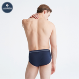  Quần Lót Nam Briefs Cotton Cạp 2.5 Luxsion Màu Xanh Than 