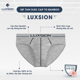  Quần Lót Nam Briefs Cotton Cạp 2.5 Luxsion Màu Ghi 