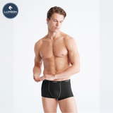  Quần Lót Nam Boxer Cotton Cạp 1.5 Luxsion Màu Đen 