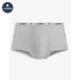  Quần Lót Nam Boxer Cotton Cạp 1.5 Luxsion Màu Ghi 