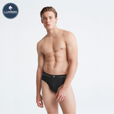  Quần Lót Nam Briefs Polyamide Spandex Màu Đen 