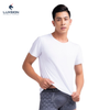 Áo Thun Trắng Cộc Tay Cotton Luxsion 