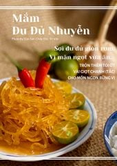 Mắm Đu Đủ Sợi Nhuyễn