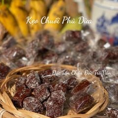 KẸO CHUỐI PHỦ DỪA