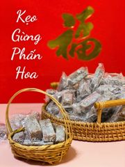 KẸO GỪNG PHẤN HOA (KẸO DA TRÂU)
