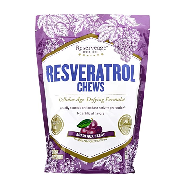 Viên Kẹo Nhai Đẩy Lùi Lão Hóa Resveratrol Chews 30 viên