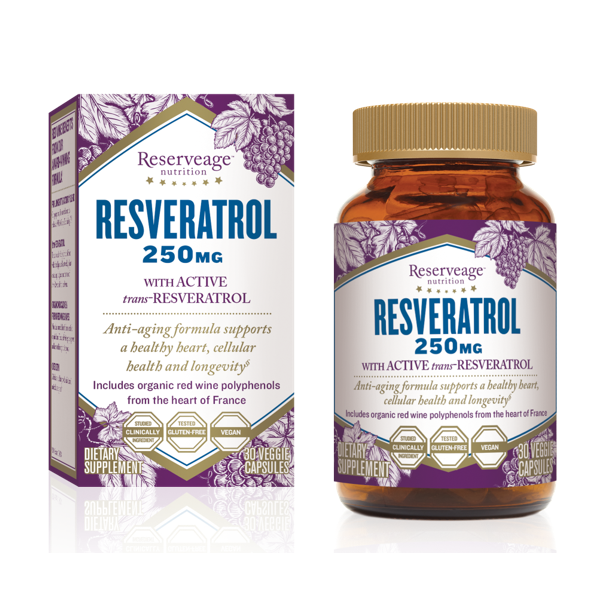 Viên Uống Hỗ Trợ Sức Khỏe Tim Mạch Resveratrol 250mg 30 viên