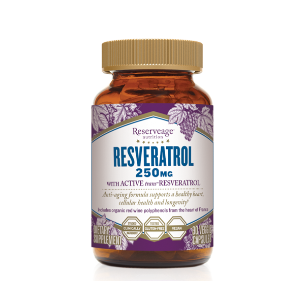 Viên Uống Hỗ Trợ Sức Khỏe Tim Mạch Resveratrol 250mg 30 viên