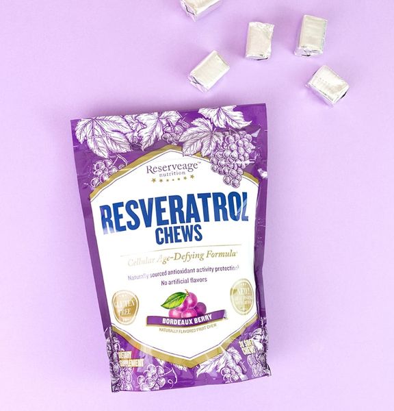 Viên Kẹo Nhai Đẩy Lùi Lão Hóa Resveratrol Chews 30 viên