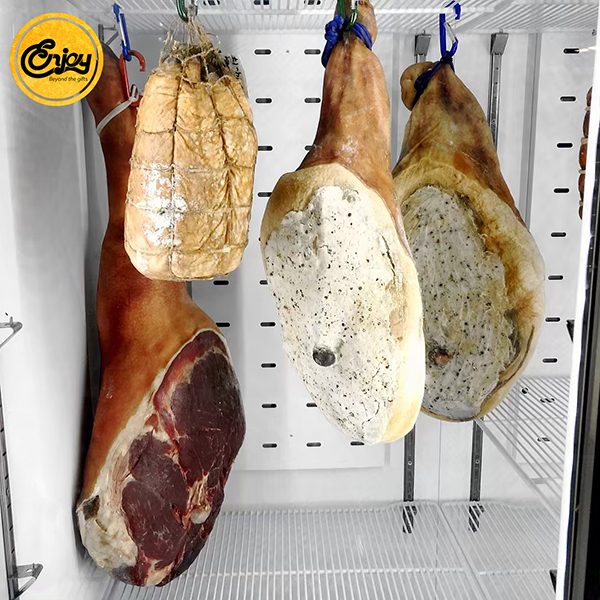 Đùi heo muối Iberico được chế biến và bảo quản khá công phu