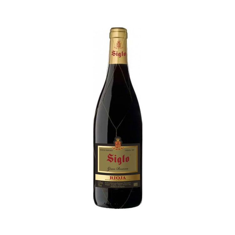 Rượu vang Tây Ban Nha Siglo Gran Reserva D.O.Ca Rioja - 750ml