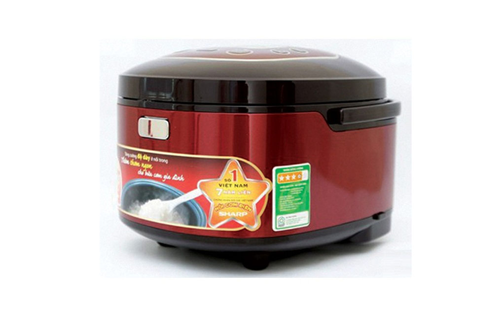 Nồi cơm điện tử Sharp 1.8 lít KS-TH18-RD