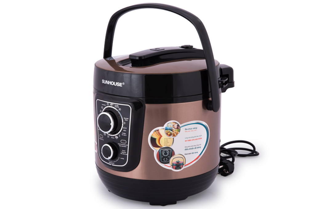Nồi áp suất điện Sunhouse 5 lít SHD1659