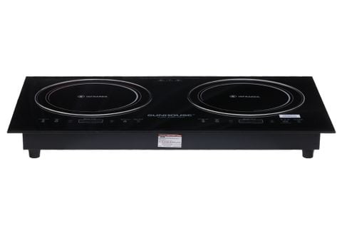 Bếp hồng ngoại đôi Sunhouse SHB9102MT