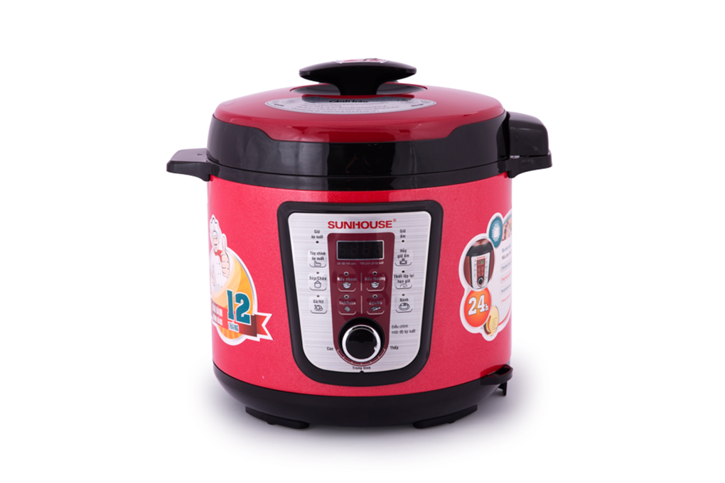 Nồi áp suất điện đa năng Sunhouse 6 lít SHD1767