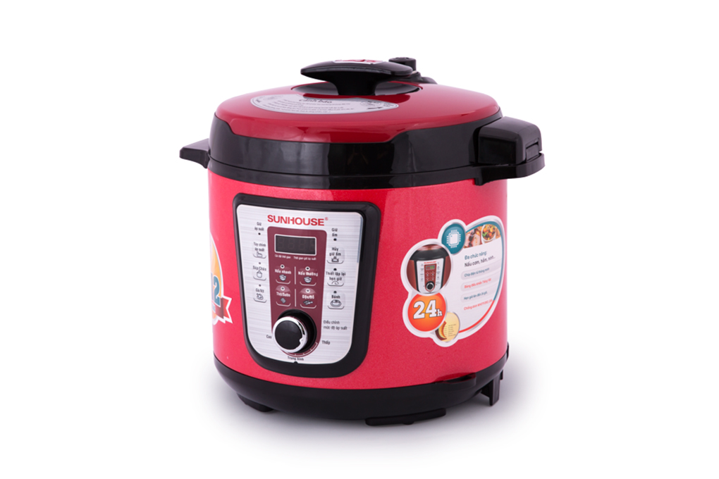 Nồi áp suất điện đa năng Sunhouse 6 lít SHD1767