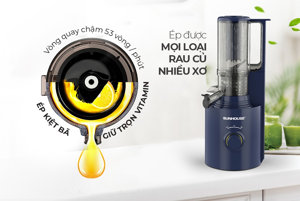 MÁY ÉP CHẬM SUNHOUSE SHD5512