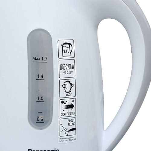 Bình đun siêu tốc 1.7L Panasonic NC-GK1WRA