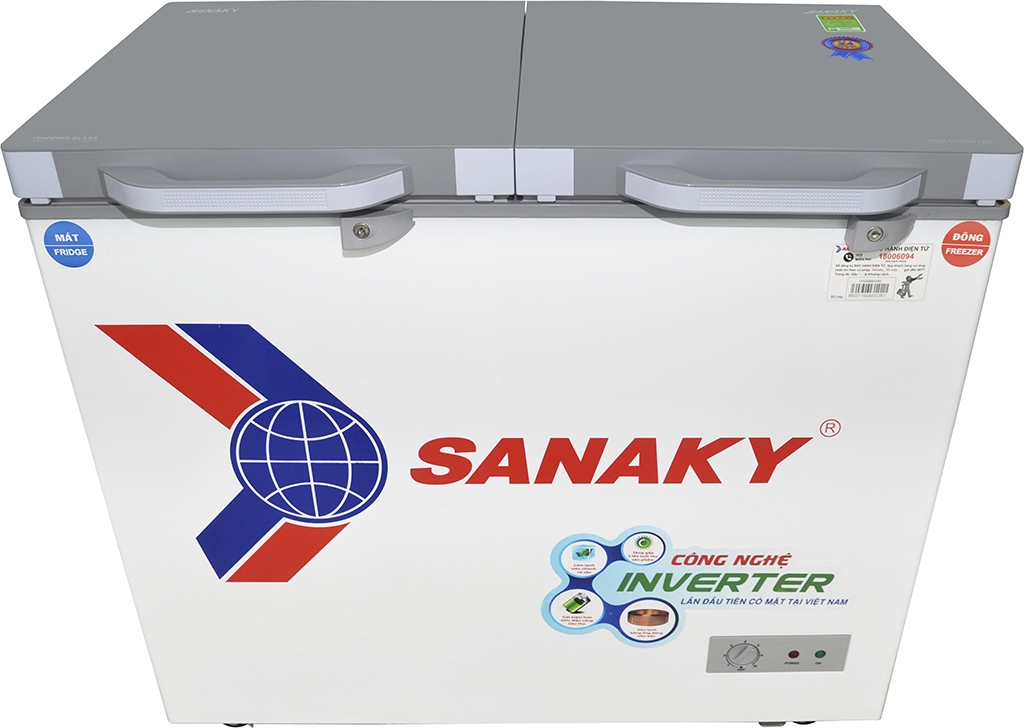Tủ đông Sanaky Inverter 250 lít VH2599W4K