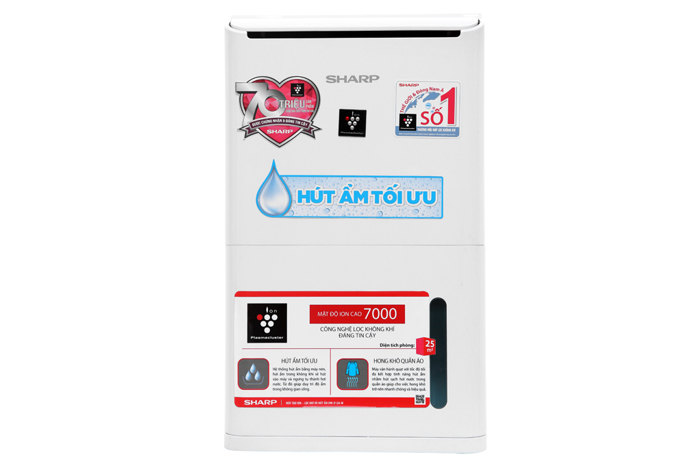 Máy hút ẩm Sharp DW-D12A-W