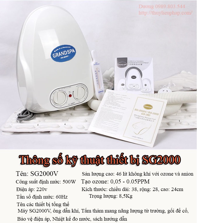Máy thủy trị liệu SG2000