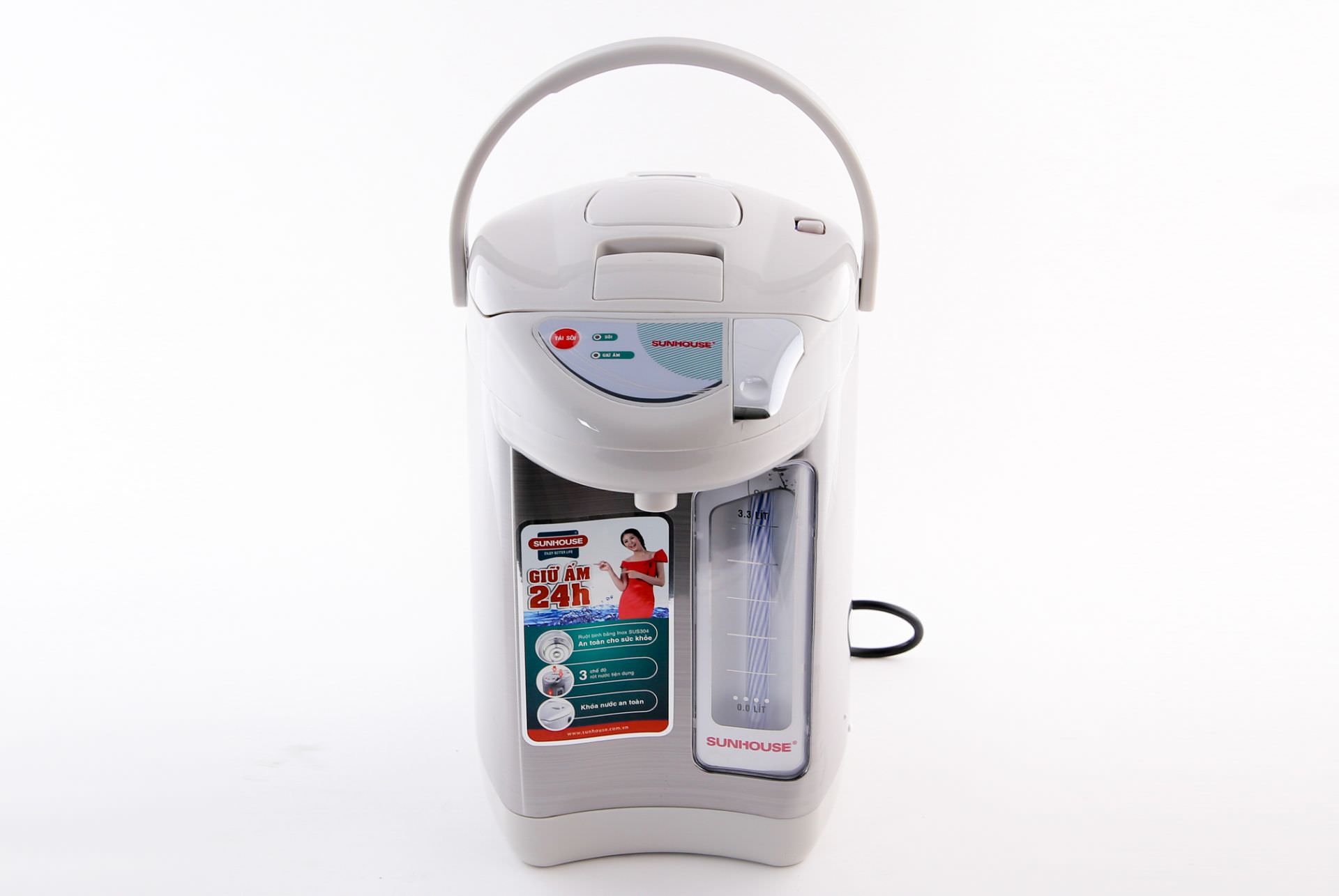 Bình thủy điện 3.3 L SUNHOUSE SHD1533