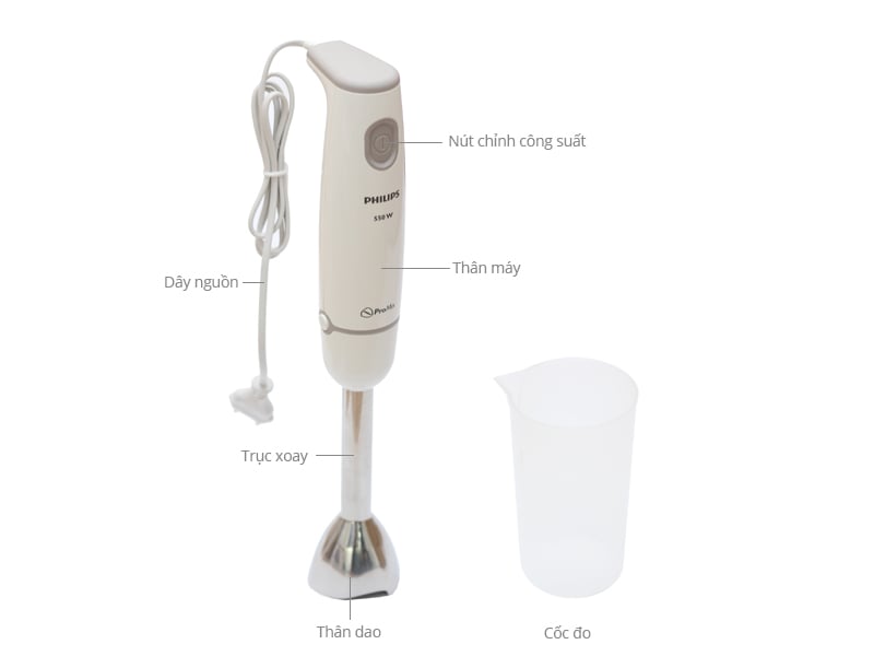 Máy xay cầm tay Philips HR1604