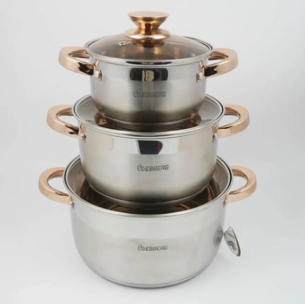 Bộ nồi Đức 3 món ENGELBERG EB-8016