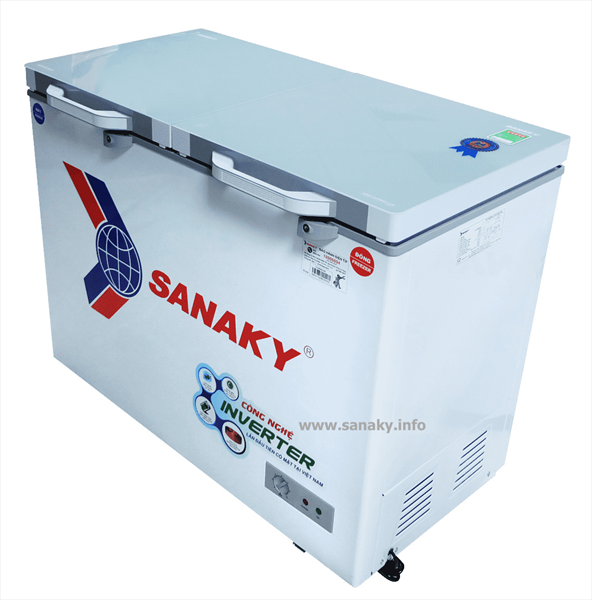 Tủ đông mát Sanaky 220 lít VH2899W4K